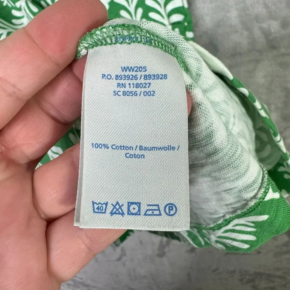 Boden Green and White Mini Dress - Picture 6 of 13